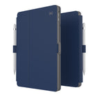 Speck - Coque Balance Foilio avec Microban pour iPad (2019/2020) - Marine arcadia/Gris foncé-Écran magnétique pour caméra
