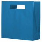 Jam Paper - Sacs-cadeaux brillants découpés très résistants avec poignée rectangulaire - Grand - 15 po x 5 1/2 po x 15 po - Bleu - Paquet de 3-Quantité : Vendu à l'unité