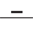 Ashley Productions Mini Magnetic Magi-Strips Noir 12" x .38", 144 Pack-Un design amusant pour égayer votre planche !