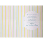 Rosedale ? Cartes de souhaits et enveloppes « Congratulations On Your New Baby! » dorée, 5 1/2 x 8 po, 6/paquet (19680)-Cartes de souhaits de qualité comparable à celles qu’on retrouve dans un magasin spécialisé