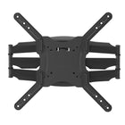 Kanto - Support mural d’un simple montant articulé pour téléviseurs de 26 à 55 po - Noir-Convient au tailles VESA de 100x100 à 400x400