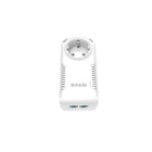Tenda ? Ensemble d’adaptateur CPL à 2 ports Gigabit P1002P AV1000, 2/paquet (NET-TD-P1002P)-Vitesse d’adaptateur de 1000 Mb/s