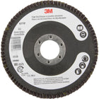 3M - Disques À Lamelles 577F, 4-1/2po x 7/8po, Type 29, Grain 80, Zirconium, paquet de 12-Matériau abrasif Zirconium
