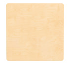 Flash Furniture - Tableau d'activites mural STEAM, Bright Beginning de qualite commerciale avec finition naturelle et accents-Coins lisses et arrondis adaptes aux enfants