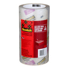 Scotch - Ruban d'emballage à scellement securitaire, 48 mm l x 50 m L (1,88 po x 54,6 vg) - Paquet de 4-Ne recouvre pas les renseignements importants