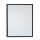 Eddies Hang-Up Display Ltd. Porte-affiches à cadre instantané - aluminium noir - 22 x 28 pouces - 5 paquets-Porte-affiche en aluminium avec cadre à pression