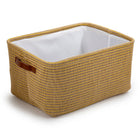 Panier de rangement Boho, jaune/neutre, 3/paquet-2