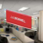 Azar Displays – Plaque signalétique, 10/paquet (199618)-Dimensions : 5 haut. x 11 larg. (po.)