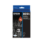 Epson - T802 Cartouche d'encre - Grande capacité - Noir-Qualité photo supérieure à celle des photos de labo