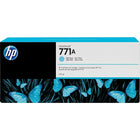 HP – Cartouche d’encre cyan clair DesignJet 771A (B6Y20A)-Cyan clair