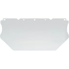 MSA - Visière Pour Casques De Protection V-GardPour Usage Général, Polycarbonate, Teinte Transparent, Conformité paquet de 12-Hauteur 8po
