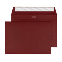 Blake - Enveloppes d'invitation rouge fonce de couleur creative - 6 po l x 9 po L - Bordeaux - Paquet de 25-Bordeaux