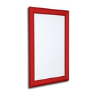 Seco - Snap Affiche Cadre Cas - 18" x 24" - Rouge-Cadre instantané en aluminium recouvert de poudre rouge