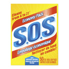 SOS - Tampons d'acier savonneux - Paquet de 50-Ces tampons allient la puissance de la laine d'acier à celle d'un savon longue durée