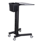 TygerClaw – Chariot mobile pour PC, 25,6 x 19,7 x 42,1 (po), noir-Prise électrique