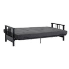 Harlow Métal Arm Full Size Futon, gris-3