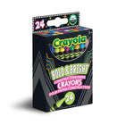 Crayons de cire aux couleurs vives pour papier de construction, boîte de 24-Crayons De Cire Crayola: Comprend 24 crayons de cire pour papier de construction dans une boîte.