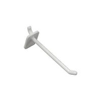 Azar Displays – Panneau perforé à crochet de verrouillage, 4 x 0,287 (po), blanc, 50/paquet (800004-W)-Crochet de verrouillage