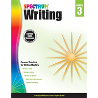 Livre numérique : Spectrum - Spectrum Writing, 704572-EB, 3e année-Vous recevrez deux courriels : le premier confirmant la totalité de votre commande et le second comportant un lien de téléchargement. Vous pourrez utiliser le lien de téléchargement immédiatement ou plus tard, comme vous le voulez.