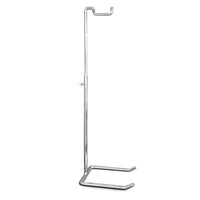 Eddie's - Présentoir de comptoir pour sac à main simple - Chrome - Paquet de 2 (165000-2)-Présentoir de comptoir pour sacs à main individuels