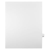 Mark Maker – Onglets séparateurs juridiques blancs, 1/25 onglets, format lettre, sans trous, numéro 69, 25/paquet-Onglets séparateurs blancs, 1/25 onglets