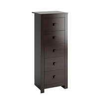 CorLiving – Commode Madison Tall Boy BMG-371-T, expresso riche-Fini expresso riche, un aspect chaleureux qui fonctionne bien avec tous les décors
