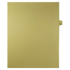 Mark Maker – Onglets séparateurs juridiques beiges, 1/25 onglets, format lettre, sans trous, numéro 108, 25/paquet-Onglets séparateurs beiges, 1/25 onglets