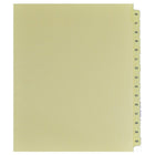Mark Maker – Onglets séparateurs juridiques beiges, 1/15 onglets, format lettre, sans trous, numéros 46 à 15-Onglets séparateurs beiges, 1/15 onglets