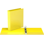 Davis Group Super offre Easyview, Reliure View à anneaux ronds 1.5 po, personnalisable, paquet de 6 - Jaune-1.5 po