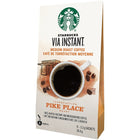 Starbucks VIA Instant Pike Place - Paquet de 8-Fait des mêmes grains de café 100 % arabica que nous servons dans Starbucks
