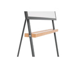 Archyi - Chevalet Curvo, anthracite, 29 x 72 po-Cadre de 15 mm, pattes incurvées peintes, facile à assembler