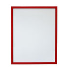 Eddies Hang-Up Display Ltd. Porte-affiches à cadre instantané - aluminium rouge - 22 x 28 pouces - 5 paquets-Porte-affiche en aluminium avec cadre à pression