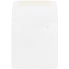 JAM Paper Enveloppes blanches, 4,5 x 4,5 po, 250/paquet-Intérieur vierge où écrire un mot personnalisé
