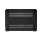 General Supply Goods + Co - Étui rigide caoutchouté pour MacBook Air 13 po - Noir-Accès complet aux ports et boutons