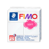 Staedtler - Pâte à modeler FIMO Soft - Blanc-Bricolage pour enfants