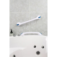 Bios – Barre d'appui à ventouses de 24 po-La barre d'appui de 24 po (61 cm) est portable, facile à utiliser et offre une option rapide et non permanente pour plus de soutien dans la douche et la baignoire