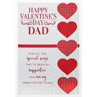 Rosedale Gold - Cartes de souhaits/Enveloppes - Joyeuse St-Valentin Papa - 5-1/2 po x 8 po - paquet de 6-Imprimées sur un papier de qualité non couché