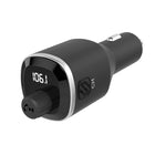 Kit voiture mains libres Bluetooth universel Scosche avec émetteur FM-Affichage LED numérique: affiche la fréquence exacte à laquelle l'émetteur est réglé pour une synchronisation pratique