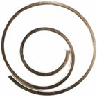 JAM PAPER - Trombones Circulaires Colores, Argent, 2 Paquets de 50-Ces trombones colores sont parfaits pour organiser des papiers à la maison, à l'ecole ou au bureau