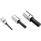 Gray Tools – Douille à tête hexagonale standard, prise 8 mm x 1/2 po, fini chromé-Taille : 8mm