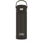 Bouteille Funtainer de Thermos, 470ml Noir Mat-Technologie d'isolation sous vide ThermosMC offrant une rétention maximale de la température