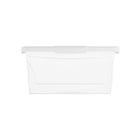 KIS - Omni Curver boîte de rangement - Transparente - 15.7 qt.-La base transparente vous permet d’identifier facilement le contenu