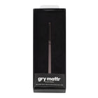Gry Mattr − Stylo à bille corps gris clair mat − accents noirs − 0,7 mm-Taille de pointe de 0,7 mm