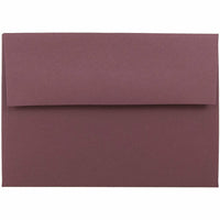JAM Paper Enveloppes format livret avec fermeture gommée, 3 5/8 x 5 1/8 po, bourgogne, 1000/paquet-Bourgogne