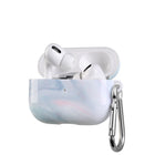 General Supply Étui Protection pour AirPod Pro - Mousse de Savon Marbré-Résistant aux chocs et à la poussière