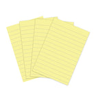 Post-it - Feuillets super collants - 4 po x 6 po - Jaune Canari - 45 feuilles/bloc - Paquet de 4, 180 feuilles-Couleur Jaune Canari
