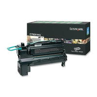 Lexmark – Cartouche de toner du programme de retour, laser, rendement très élevé, fabricant d'origine, noir, (C792X1KG)-Technologie d’impression : Laser