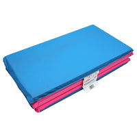Peerless Plastic – Tapis Kinder pour tout-petits avec coussin, bleu/rose, 3/4 x 21 x 46 (po), 3/paquet-Taille : 3/4 x 21 x 46 (po)