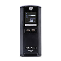 CyberPower - Système d'onduleur de secours à batterie à 10 prises de 1500 VA - Noir-Aide à prévenir la perte de données et minimise le stress des composants causé par un arrêt brutal