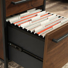Sauder 49"W La Collection Nova Loft Bureau - Finition Grand Walnut-7